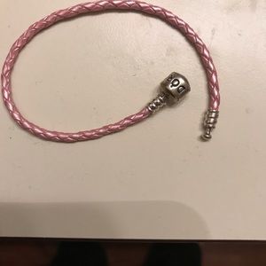 Pink pandora bracelet